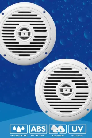 Acheter Direct Haut parleur ROCK - la paire - 120 W - blanc