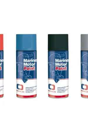 Quantité Limitée Peinture spray Marine Motor Paint Cummins blanc