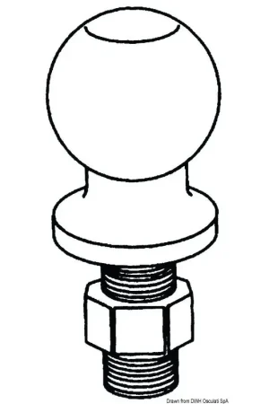 Réduction Sphère pour crochet remorque