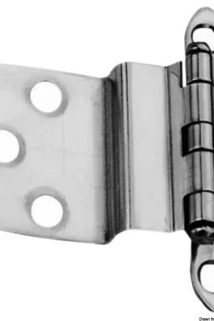 Charnière inox 57x44 mm - Bon Plan