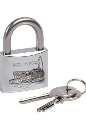 Cadenas tout inox - 50 mm - En blister Réduction