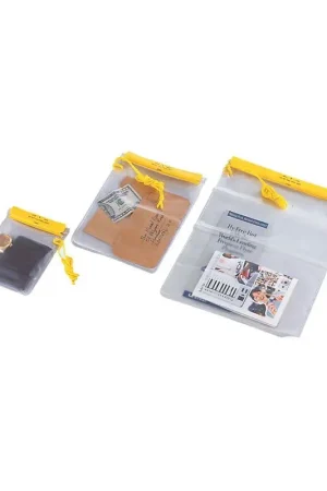 Commande En Gros Pochette étanche porte-documents et objets - PVC transparent - 267 x 343 mm