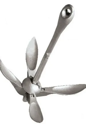 Ancre grappin - acier galvanisé - 2.5 kg - 360 x 315 x 85 mm Produit De Marque