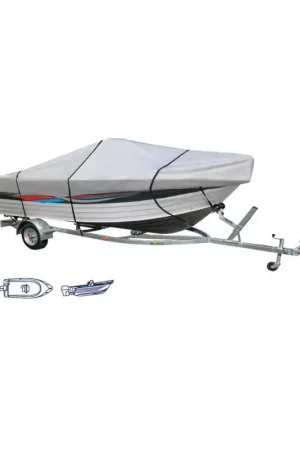 Prix Cassé Bâche pour bateaux à plat-bord bas avec console - 5.0 à 5.3 M